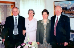 Alec & Mura Wilson with John & Olive McDowell